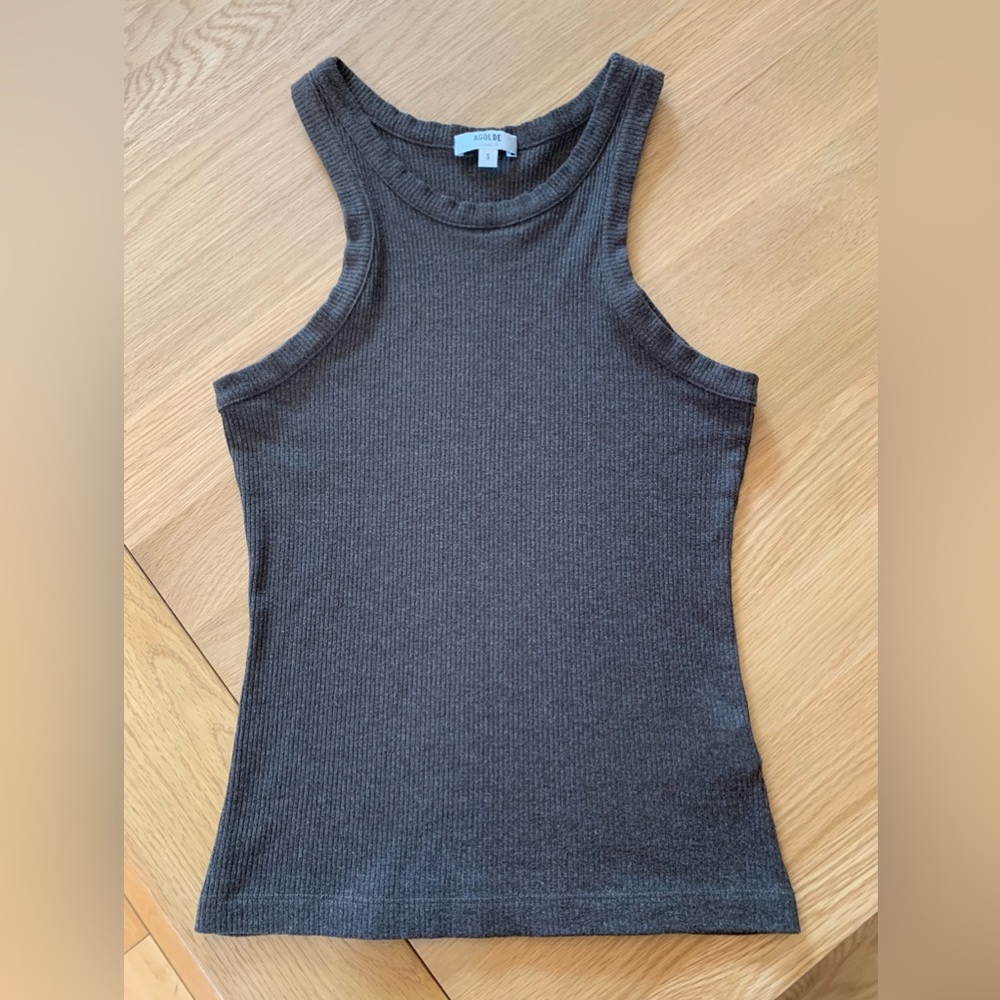 Agolde Brown Bailey Tank Top